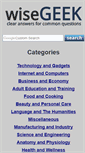 Mobile Screenshot of m.wisegeek.com